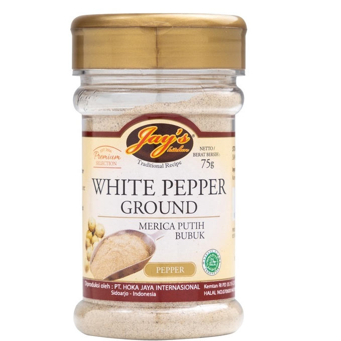 

JAYS WHITE PEPPER GROUND BTL 75 GR