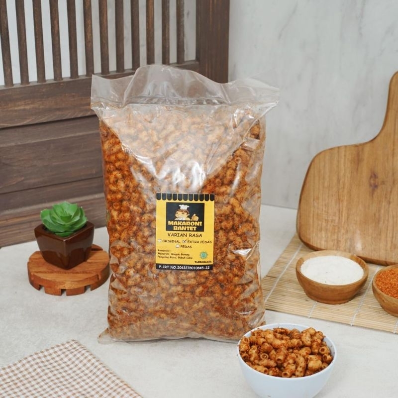 

Makaroni Bantet & Kriwil Cap Koki 1Kg