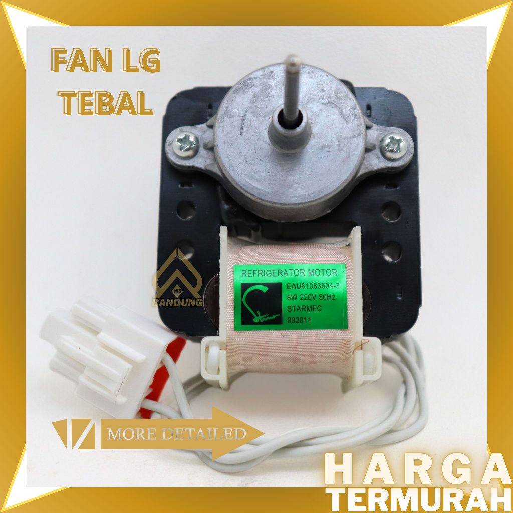 FAN MOTOR KULKAS LG | MOTOR FAN KULKAS LG | DINAMO KIPAS KULKAS LG ORIGINAL
