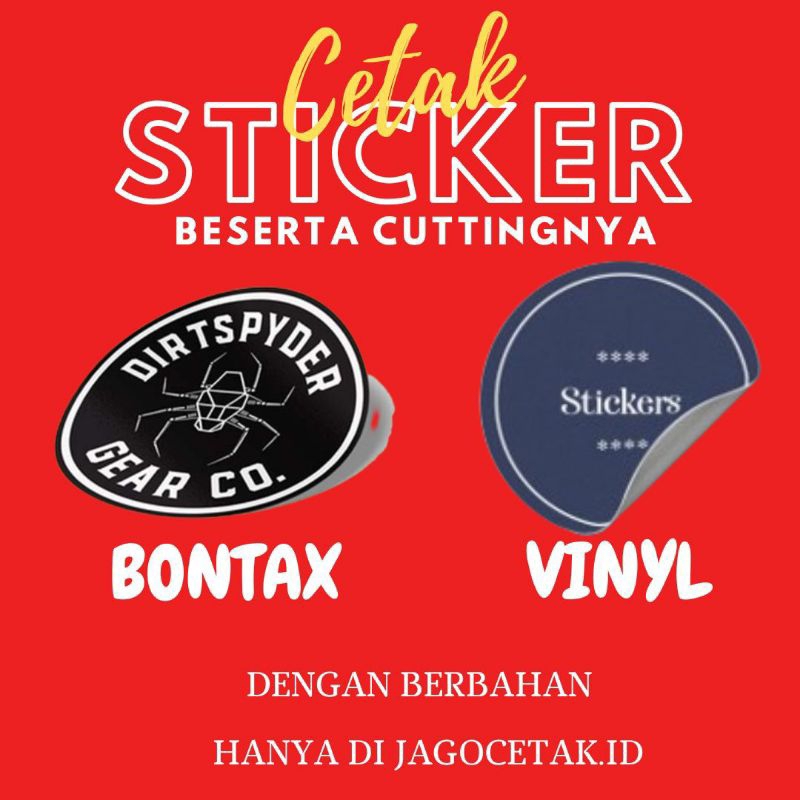 

CETAK STICKER VINYL CUSTOM