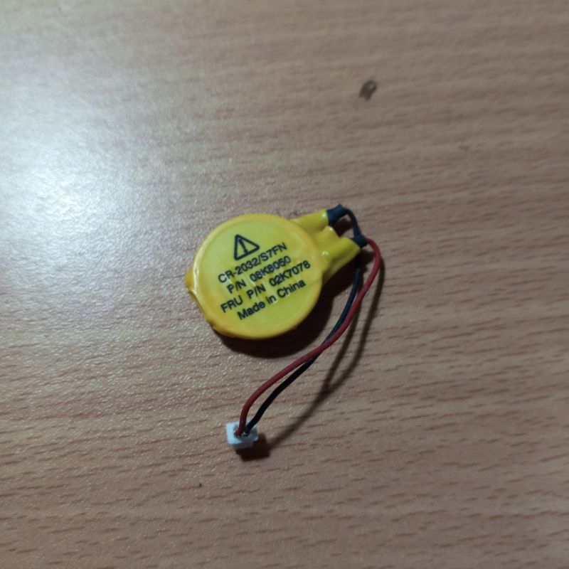 Cmos Cimos Bios Baterai Laptop Lenovo Thinkpad T510