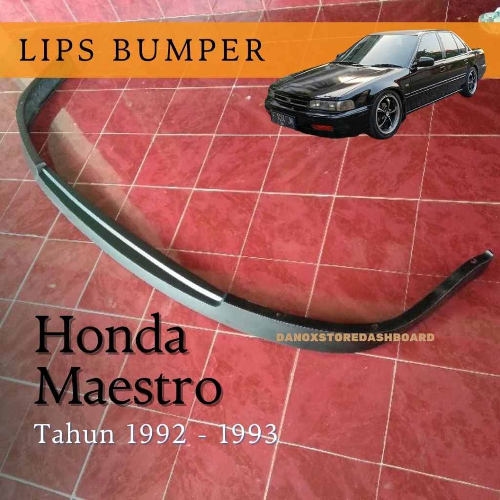 Lips Bemper Bumper Honda Accord Maestro 92 - 93 Model Legend Bahan Fiberglass Tebal Kuat