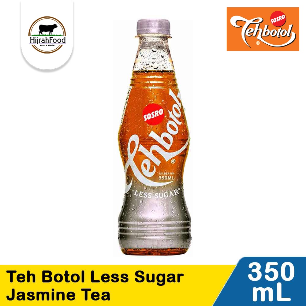 

Teh Botol Sosro Less Sugar Rendah Gula Kemasan PET 350ml