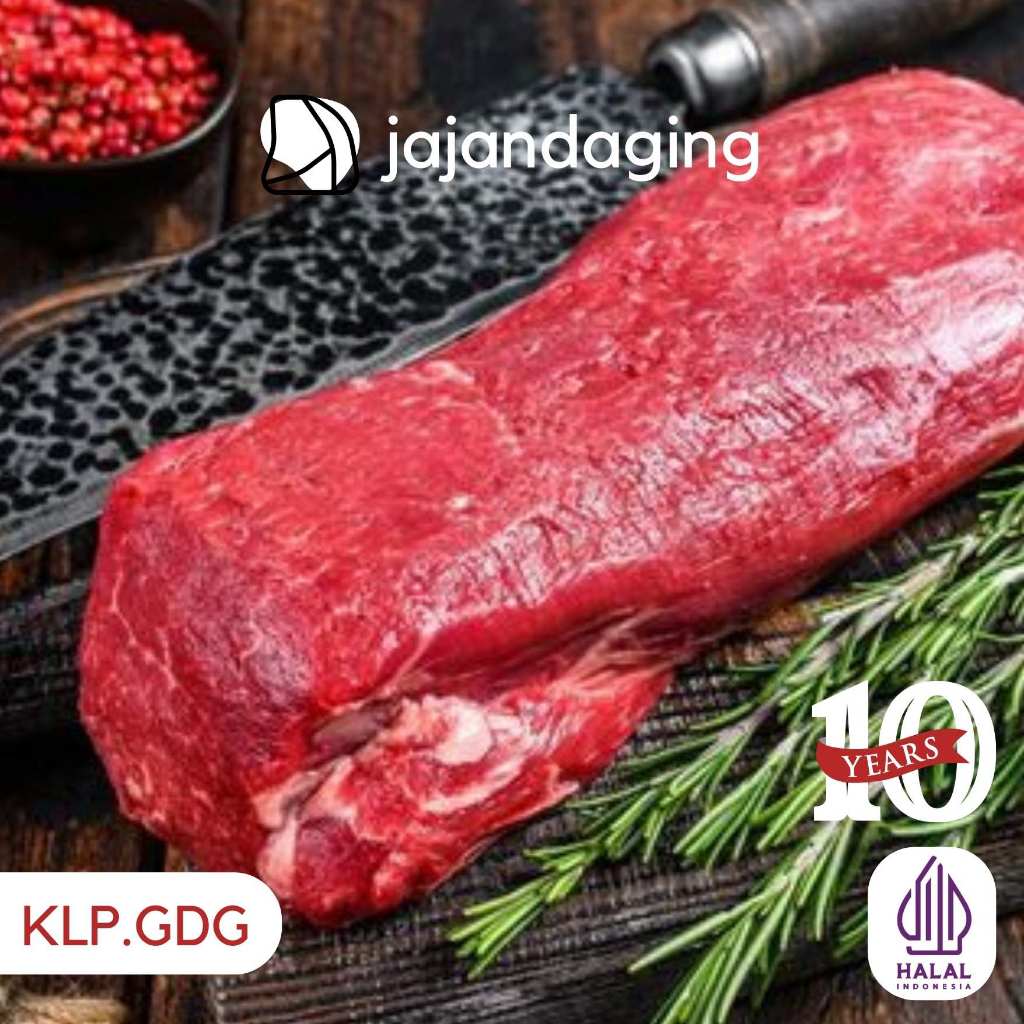 

Daging Sapi Tenderloin ( Has Dalam ) Lokal - KLP GADING