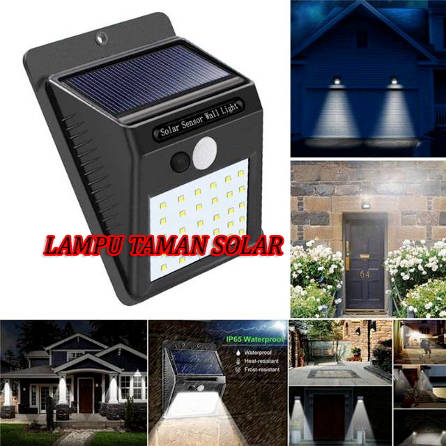 Lampu Solar Tenaga Surya 30Led Lampu Solar 100Led