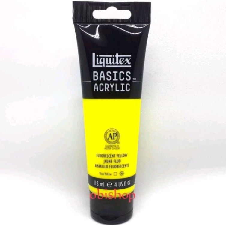 

Cat Akrilik Liquitex Basics Acrylic Colour 118 ml Fluorescent Yellow