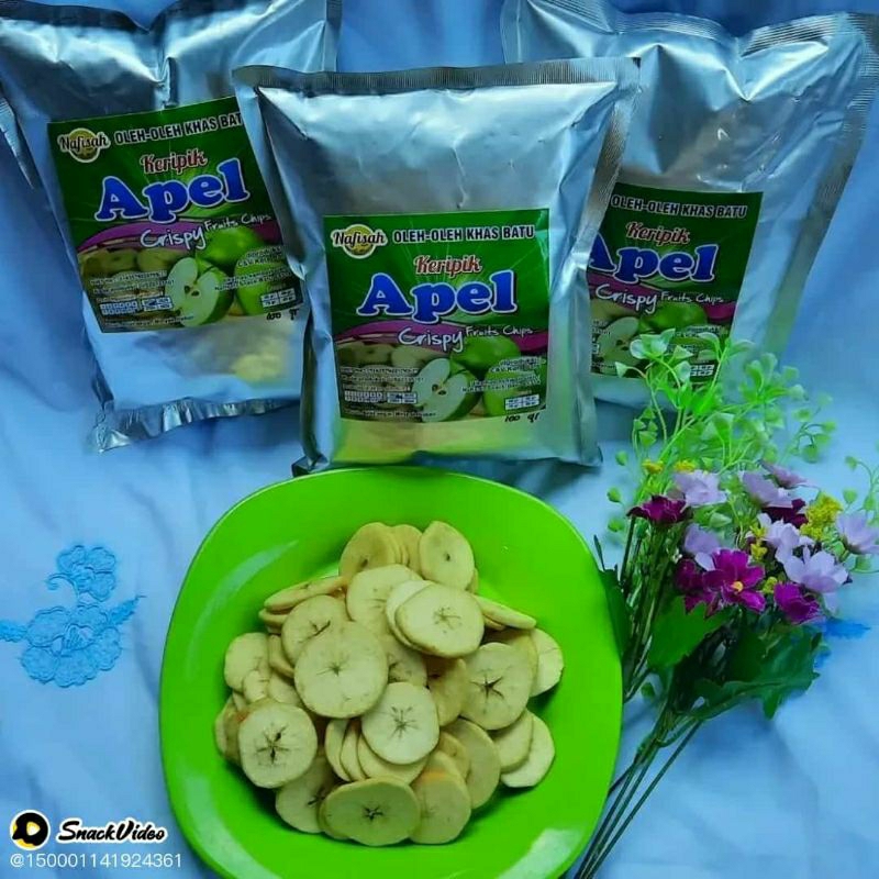 

KERIPIK BUAH APEL Leo 70gr