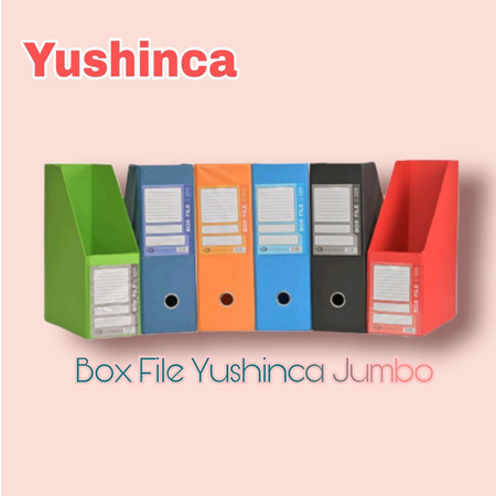 

Box File Yushinca Jumbo PVC / Document Organizer / Tempat File Meja High Quality