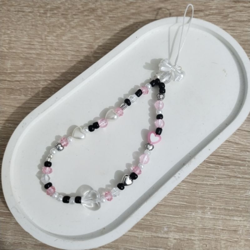 Straphone manik-manik | Beads accessories | Gantungan HP lucu