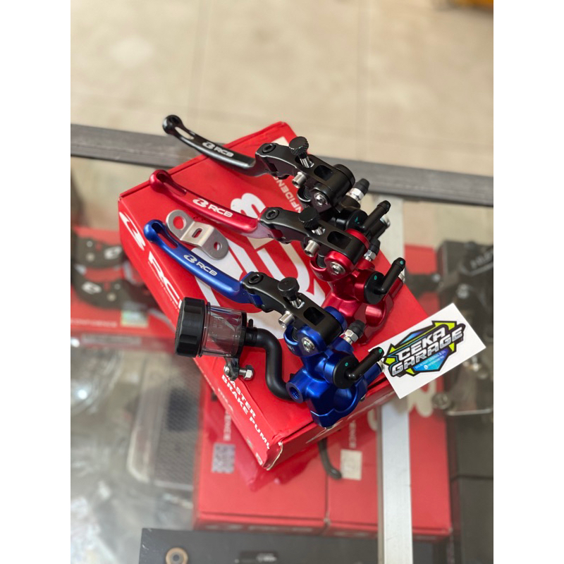 Master Rem RCB Radial S1 set Kopling E2 / Master rem set rcb radial s1 hitam merah gold silver biru 