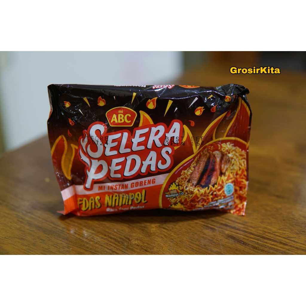 

MI ABC SELERA PEDAS MI INSTAN GORENG PEDAS NAMPOL RASA SAPI PEDAS 80gr
