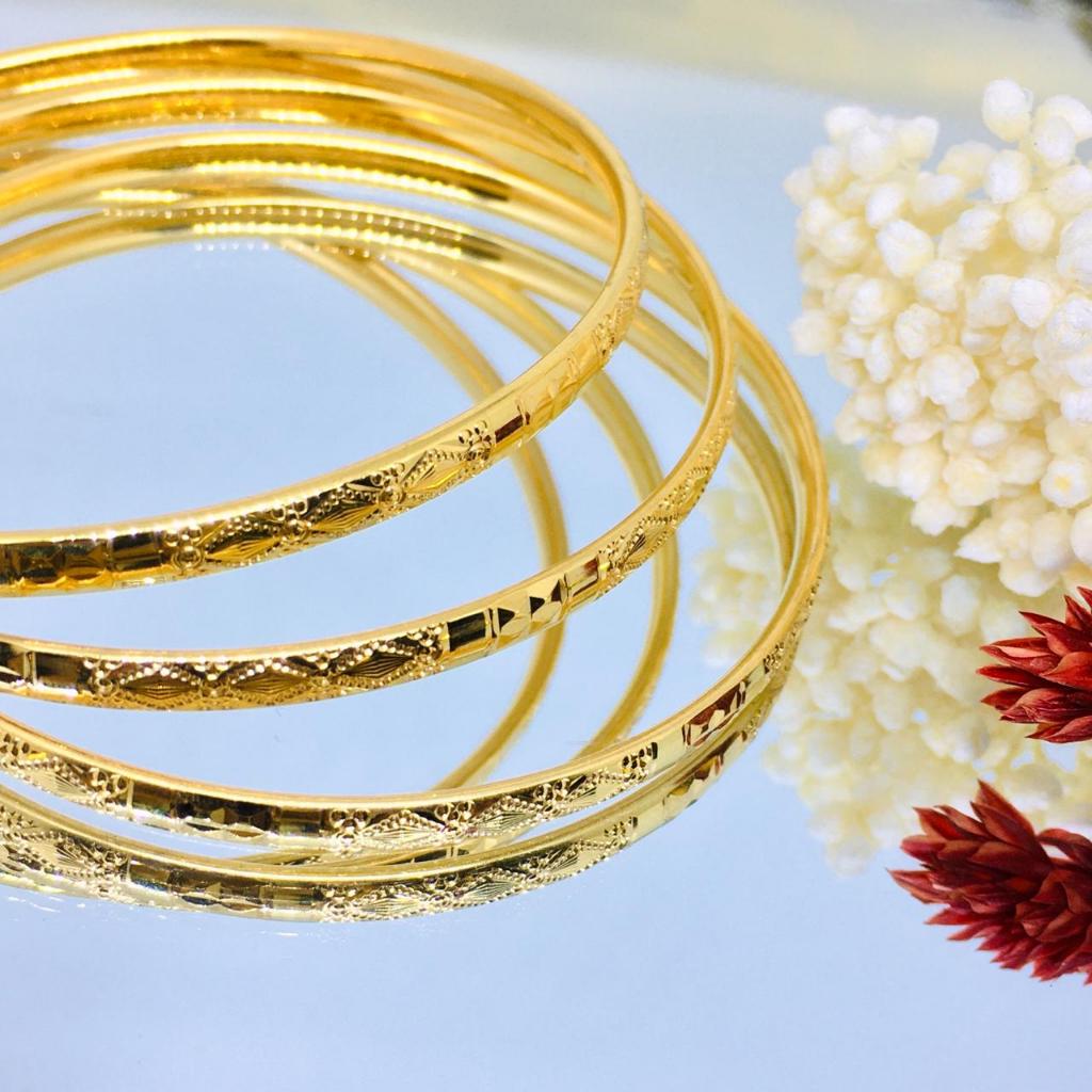 Gelang Emas Keroncong Wajik Batik 375/8K