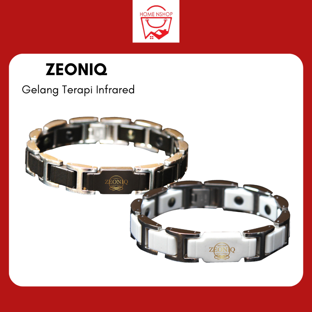 Gelang Zeoniq Black & White Terapi Kesehatan