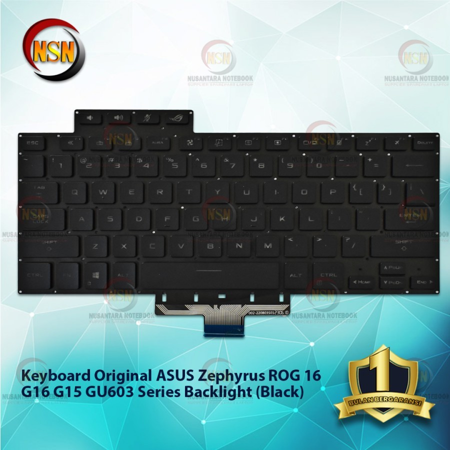 Keyboard for ROG ZEPHYRUS G15 GA503 M16 GU503 backlight Original