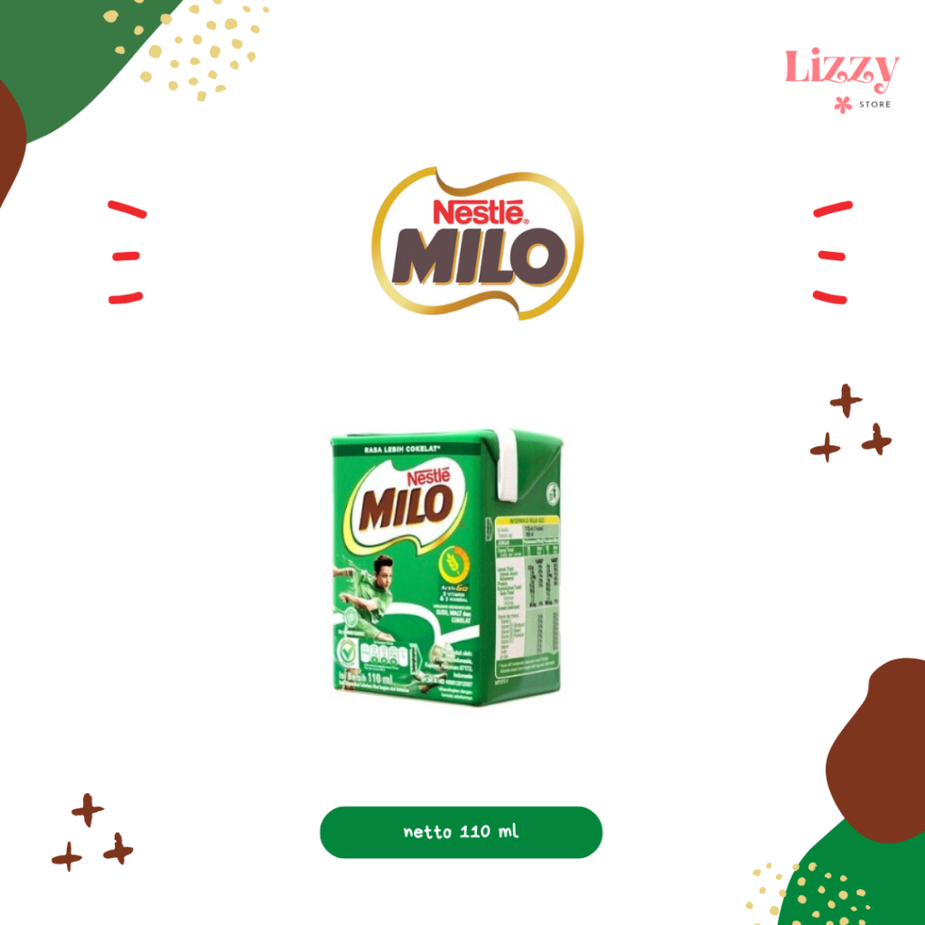 

Milo Activ Go Susu Cokelat UHT Kemasan 110ml