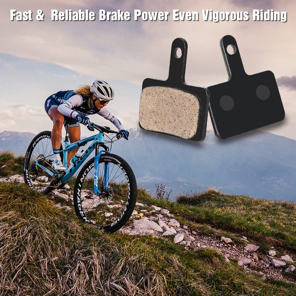Kampas Rem Hidrolik Sepeda Mtb Kampas Rem Sepeda Cakram Brake Pads Dengan Pecahan Peluru Baja Tahan