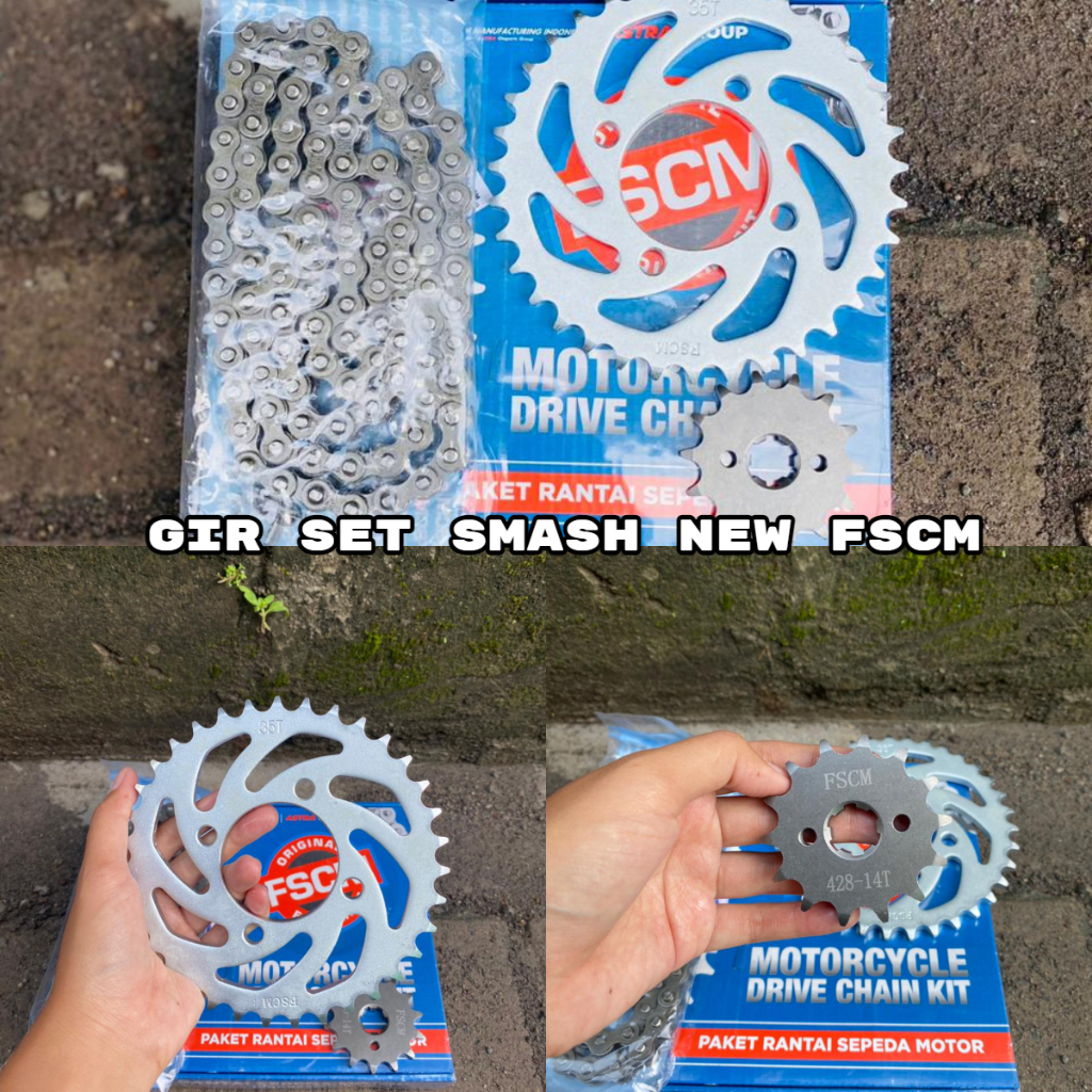 GEAR FSCM GIR SET SMASH NEW FSCM // GIR GEAR SMASH NEW MEREK  FSCM ORIGINAL