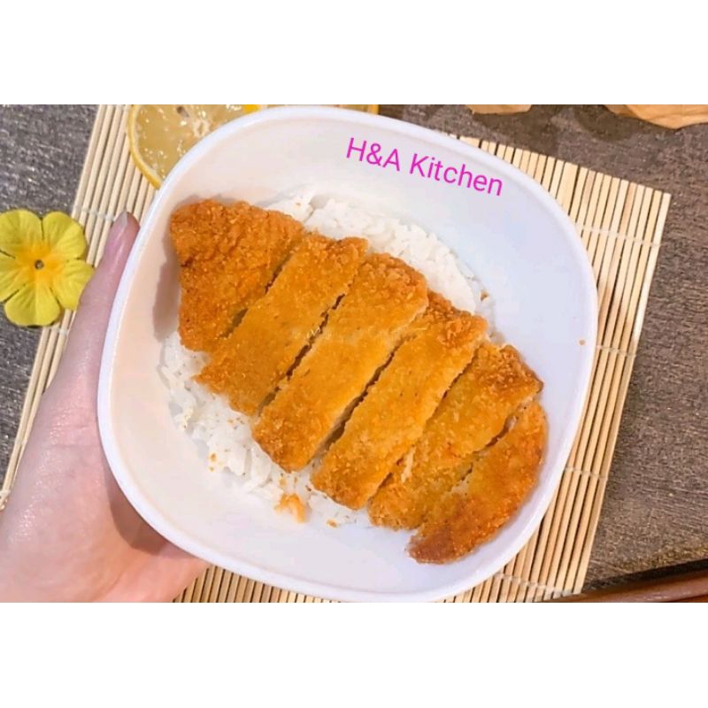 

Chicken katsu & Rice Jumat berkah