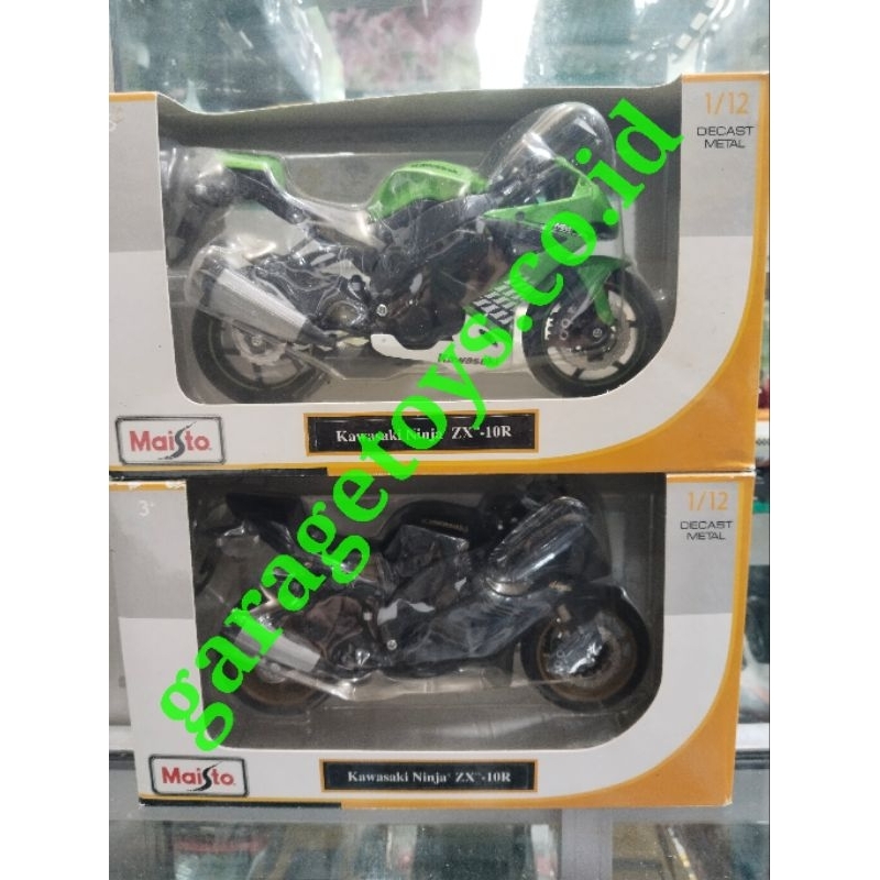Maisto 1:12 Diecast Kawasaki Ninja ZX-10R