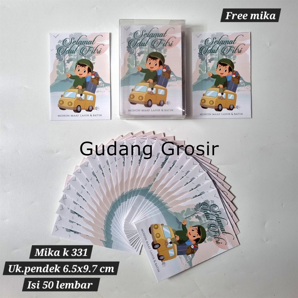 

ANGPAO AMPLOP LEBARAN IDUL FITRI MURAH MERIAH READY STOCK KOTAK MIKA ISI 50 LEMBAR