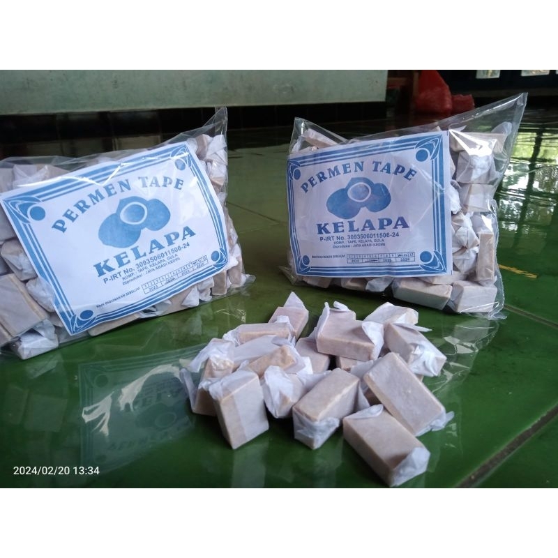 

PERMEN TAPE Kemasan 500 gram / ½ KG