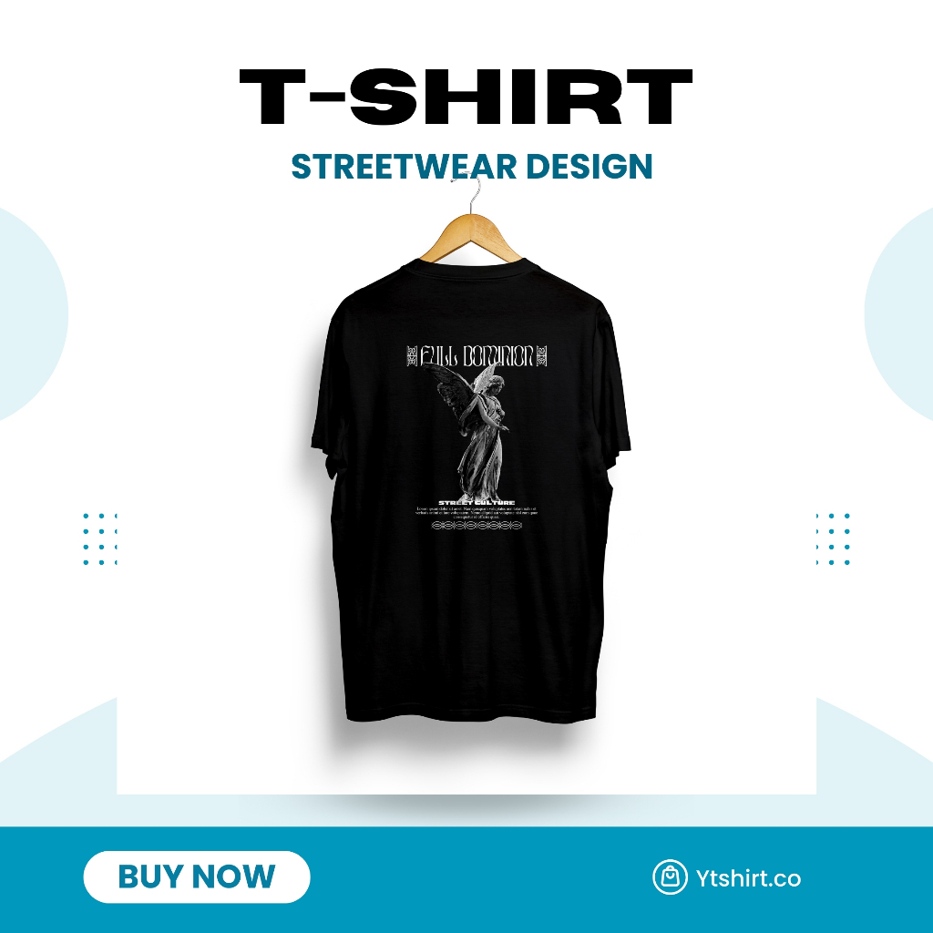 Kaos Streetwear Design/Kaos Sablon Digital DTF / Baju Sablon Custom / Kaos Custom / Baju Sablon Berk