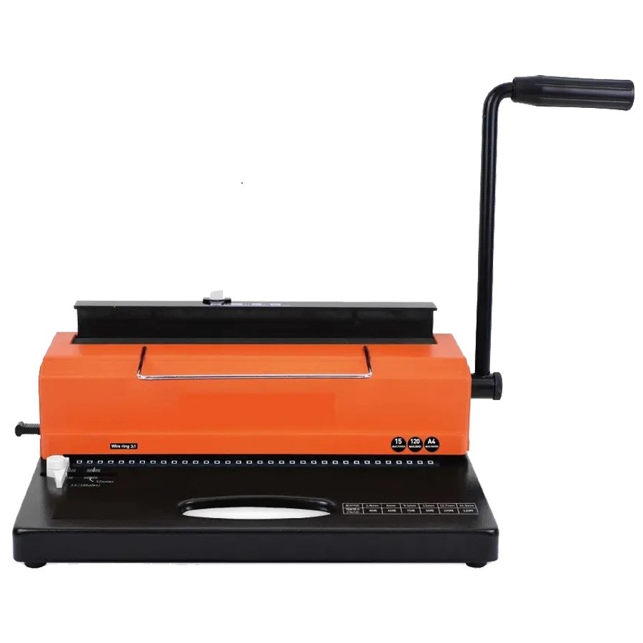 

Mesin Jilid/Binding Spiral Kawat Wire ELECTRO MASTER 34S