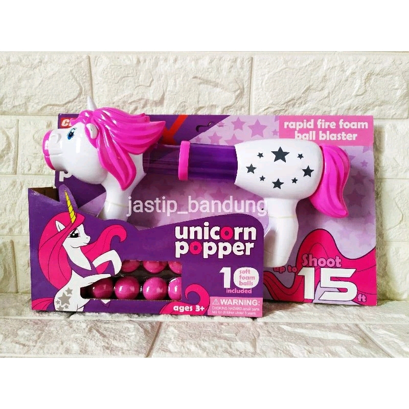 Cruzer Unicorn Mainan Pistol / Cruzer Weapon-x Unicorn Popper / Cruzer Unicorn Popper / Mainan Unico