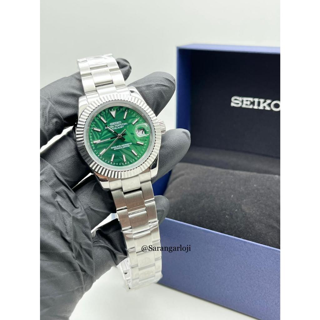 Seiko Datejust Mod Green NH35