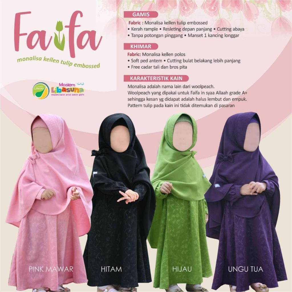 Set Gamis Anak Faifa - Libasuna
