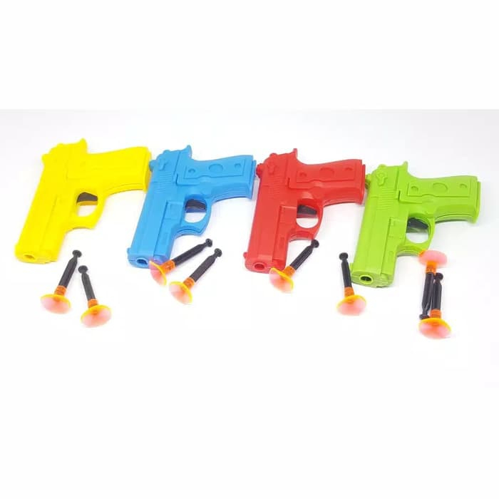 OCEOCE Mainan Jadul Pistol Mainan Peluru Tempel OCEOCE