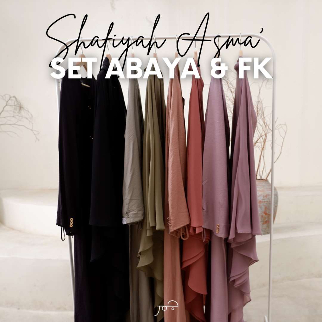 Set Shafiyah Abaya & Asma' FK Eid Series