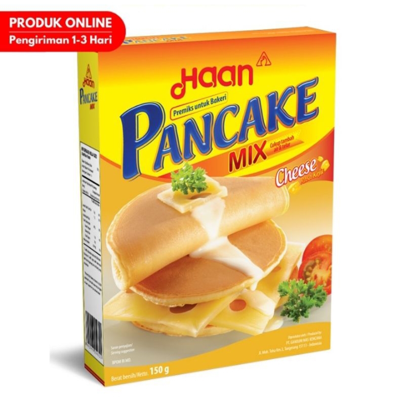 

Haan Pancake Mix Tepung Kue Cheese 150 g