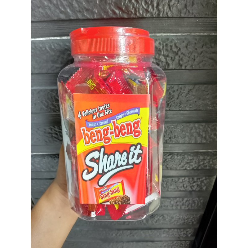 

Beng Beng Shareit Toples 2L | Bengbeng kemasan toples | Beng beng Repack