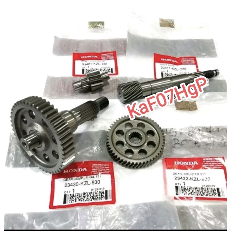 Gear box transmisi komplit beat fi original