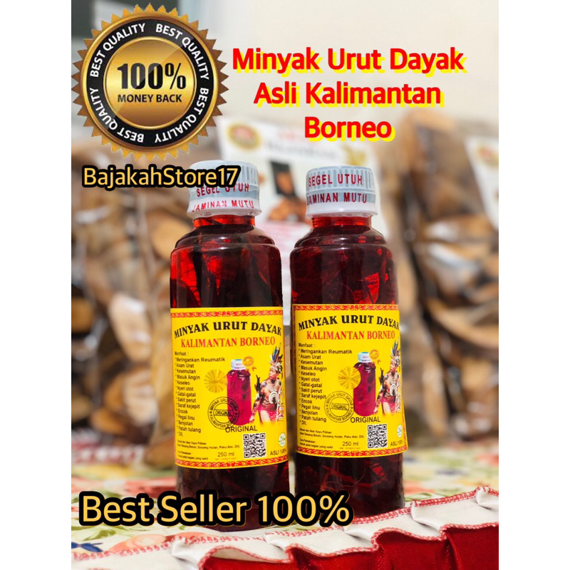 Minyak Urut Dayak asli Kalimantan 100% original minyak urut dayak ibu ida minyak urut dayak asli nga