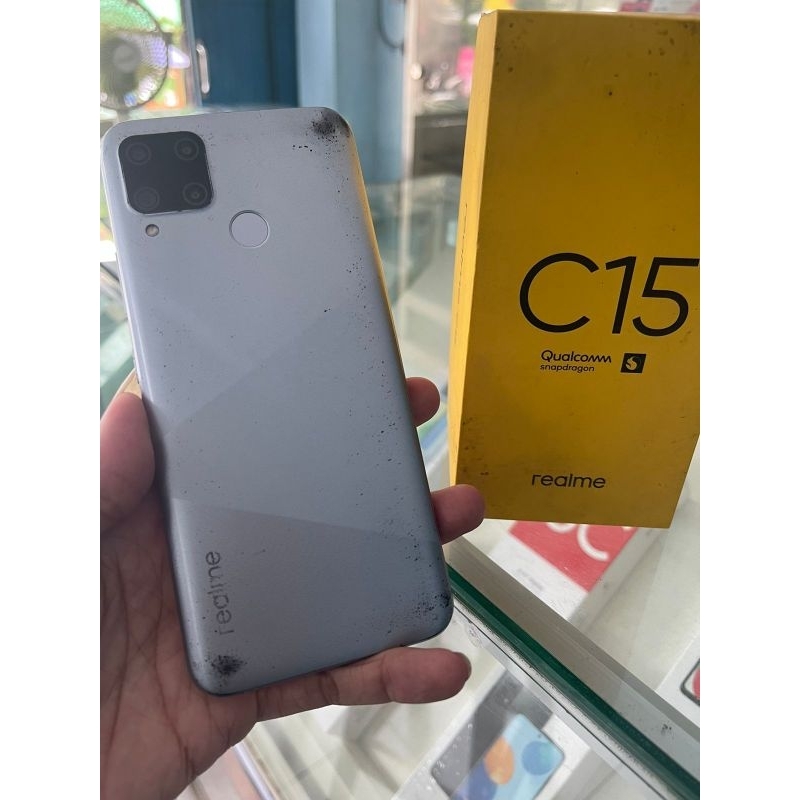 realme c15 4/64 snapdragon murah