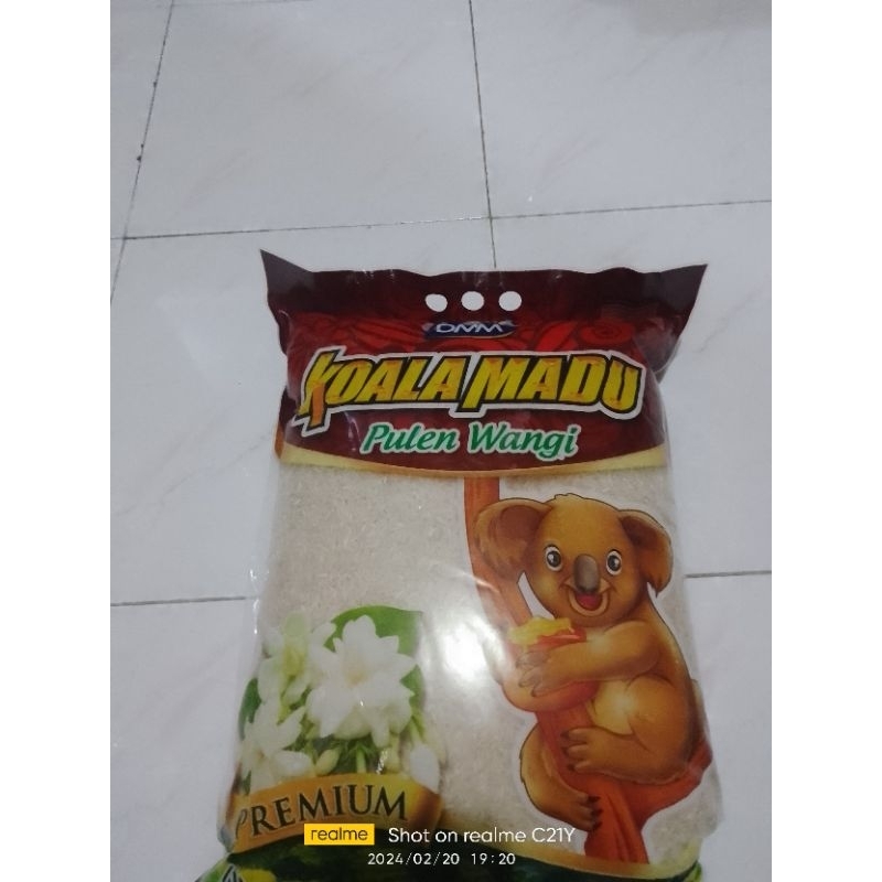 

Beras Koala madu pulen wangi 5kg