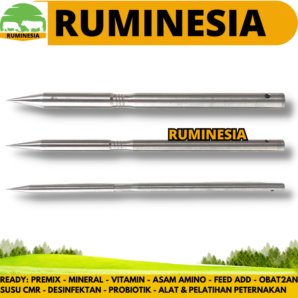 Jarum Tindik Hidung Stainless Hewan Ternak Sapi Kerbau dll - Tindik Hidung Sapi - Tindik Hidung Kerb