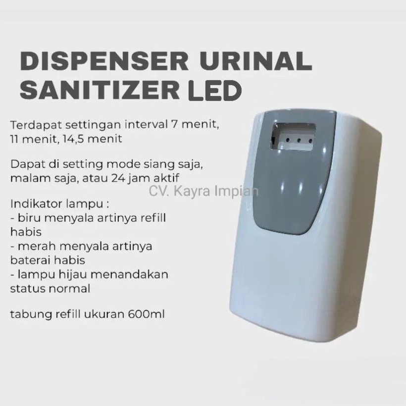 ART Q13X URINAL CLEANER LED  URINAL TOILET SANITIZER  URINAL OTOMATIS CLEANER