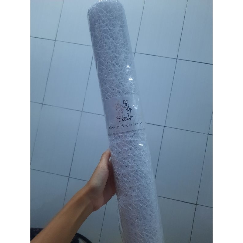 

Cover Buket Bunga Jaring Wrapping 1 roll