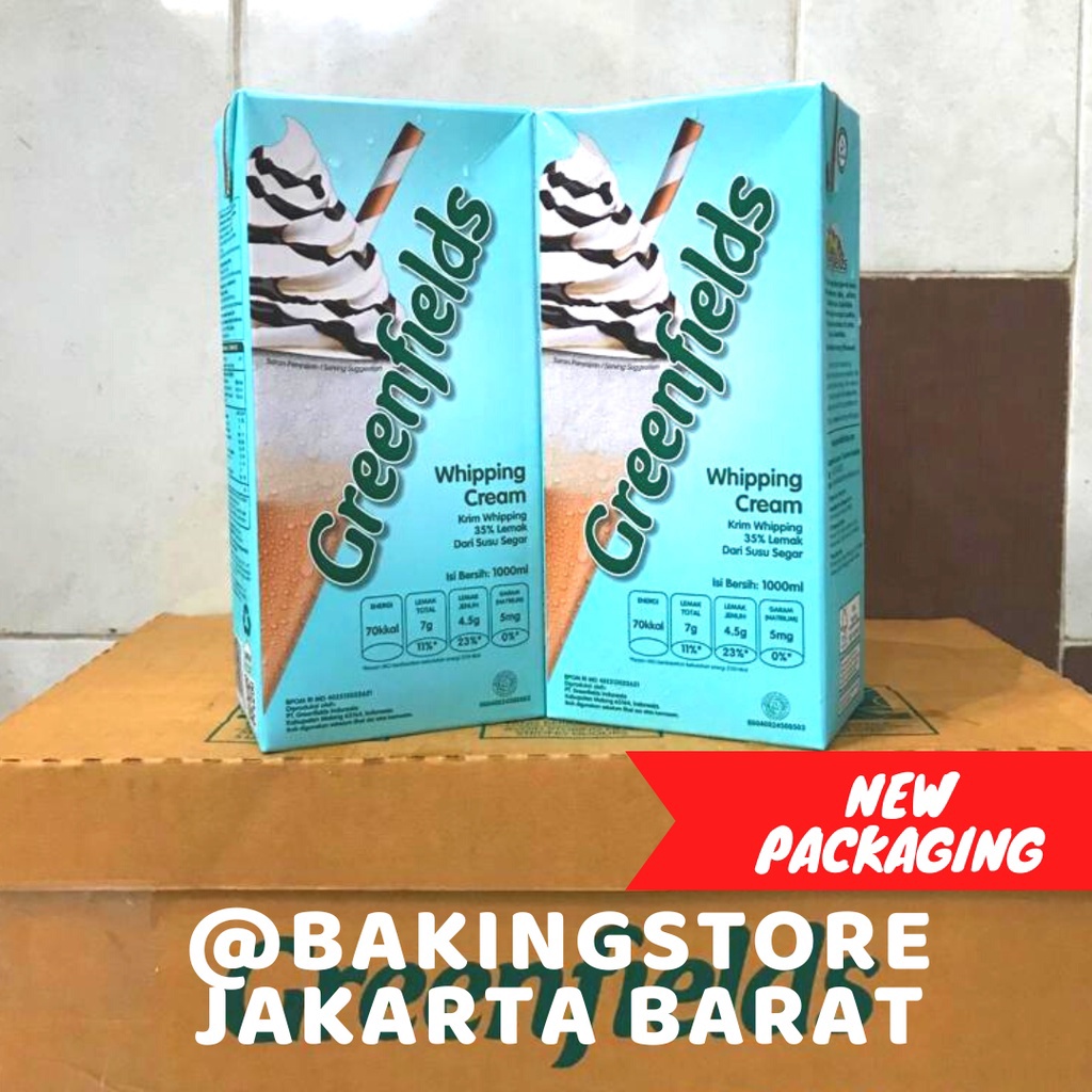 

TERLARIS Whipping cream Greenfields 1 liter