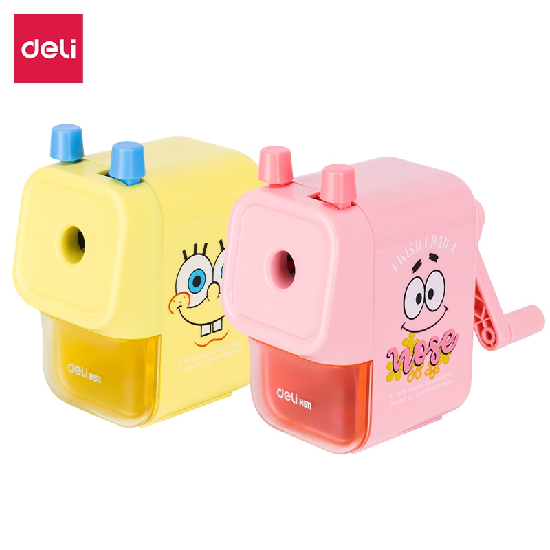 

Deli Rautan Meja Spongebob Rotary Pencil Sharpener EH511