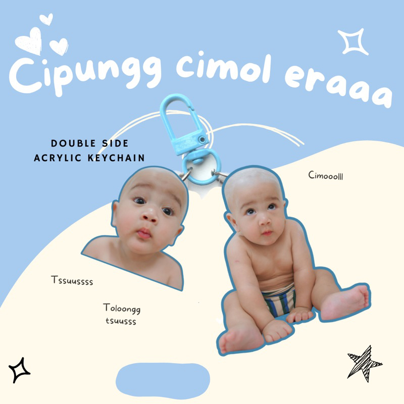 KEYCHAIN CIPUNG CIMOL