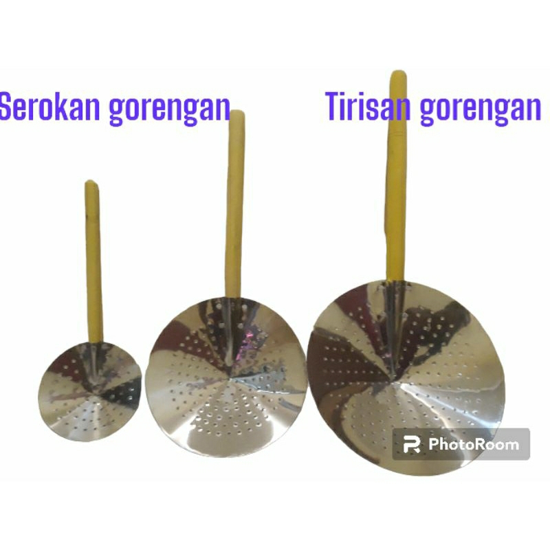 serokan gorengan/tirisan gorengan/tirisan masakan