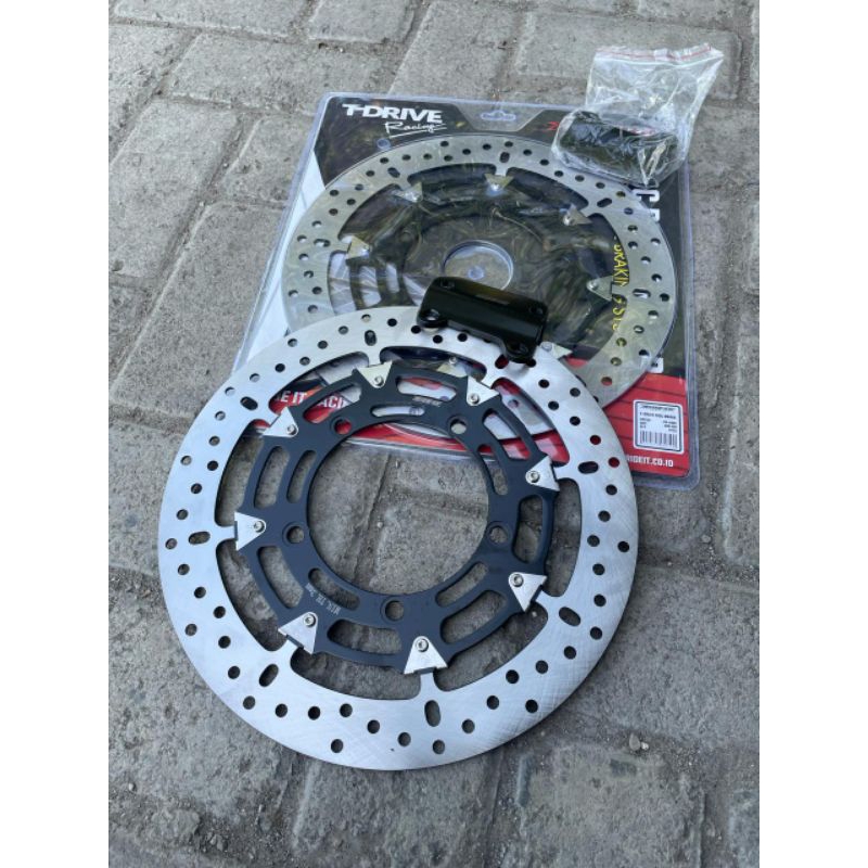 Disc T drive mx king ukuran 300mm / Disc depan mx king Tdrive