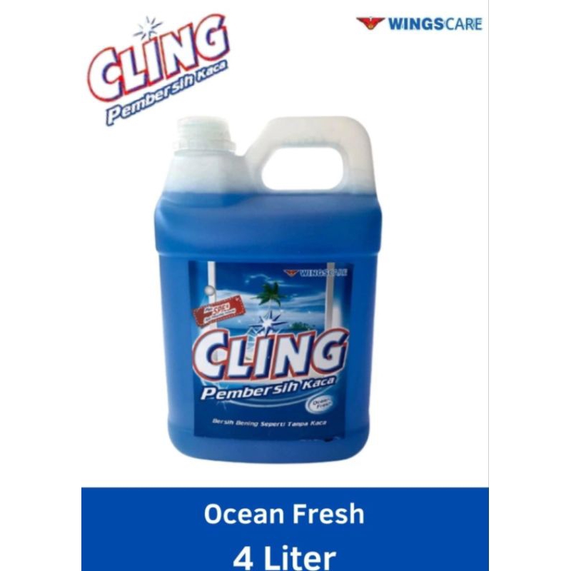 Cling Pembersih Kaca 4L Professional