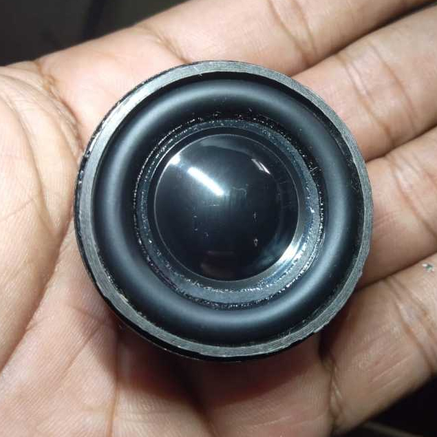 Speaker Mini Full Range 40mm 4 Ohm 3W Woofer 1.5 Inch 1.5Inch Magnet Jumbo Tepi karet 1 buah Speaker