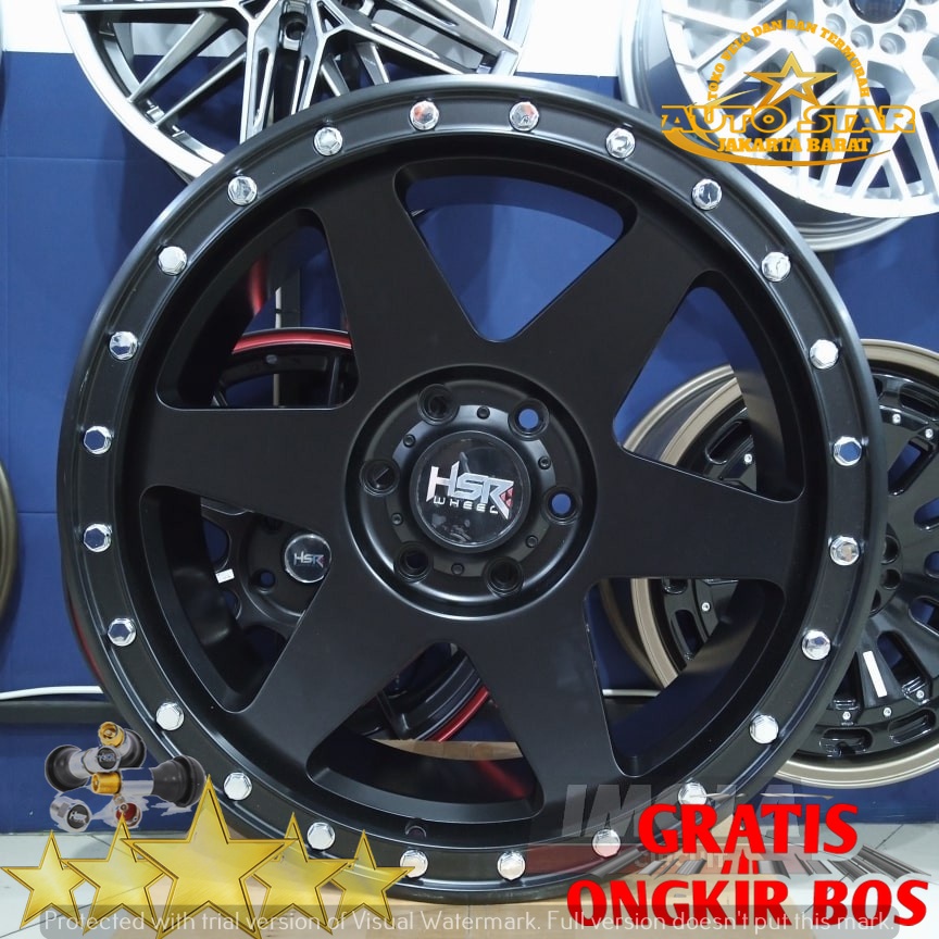 Velg mobil pajero fortuner ford everest ford rangger raptor triton strada mazda btx 150 velg hsr han