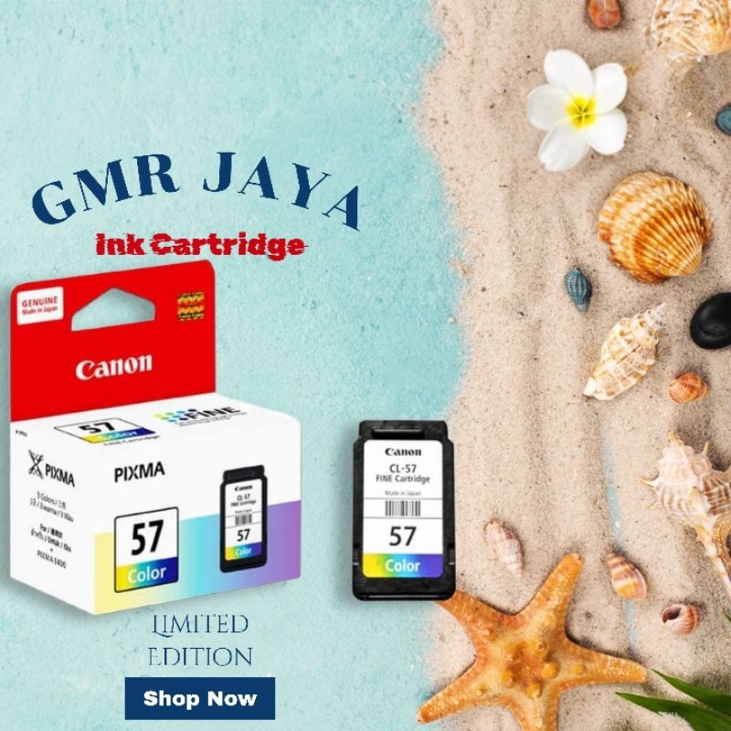 Tinta Canon CL-57 Color Original / Tinta Printer Canon E400 E410 E417 E470 E477 E480